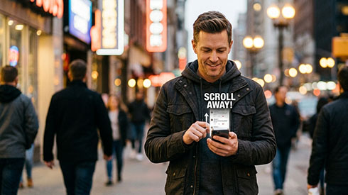 Scroll Away