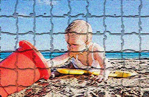 Το παιδί με το κουβαδάκι...